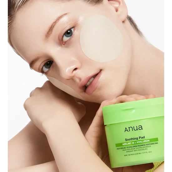 ANUA Azelaic 10 Hyaluron Redness Soothing Pad 90 Pads