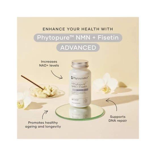 Phytoceutics Phytopure NMN + Fisetin Advanced Capsules 60 Capsules