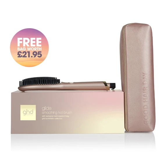 ghd Glide Smoothing Hot Brush Bronze