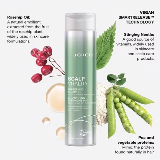 Joico Scalp Vitality Refreshing Shampoo 300ml