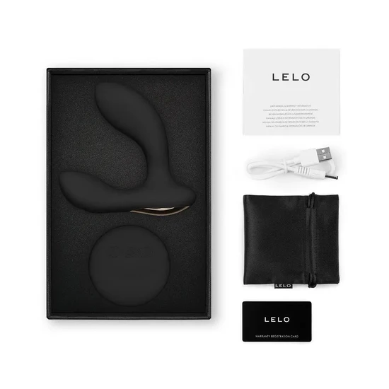 Lelo Hugo 2 Remote Controlled Prostate Massager Black