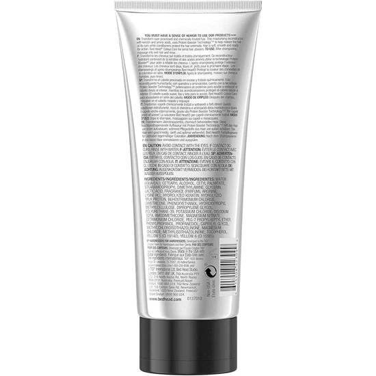 TIGI Bed Head Dumb Blonde Reconstructor For Chemically Treated Hair 200ml