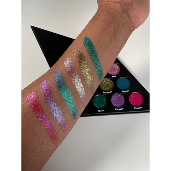 Glisten Cosmetics Time Warp Pressed Pigment Palette