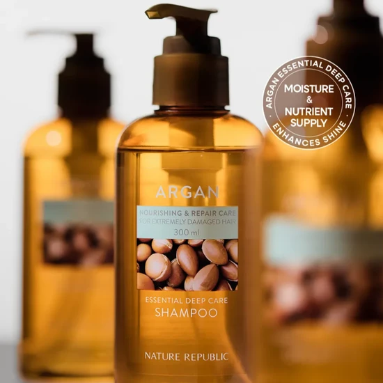 Nature Republic Argan Essential Deep Care Shampoo 300ml