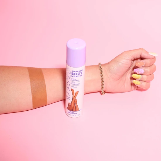 Sunkissed Airbrush Body Makeup Dark & Tan Mitt