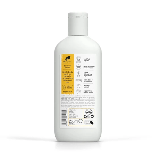 Dr. Organic Hydrate & Restore Vitamin E Body Wash 250ml