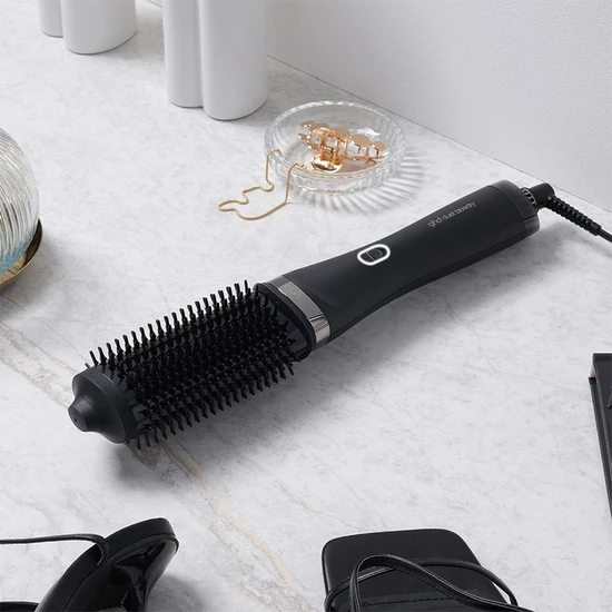 ghd Duet Blowdry Hair Dryer Brush Black