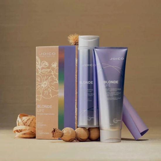 Joico Blonde Life Violet Duo Gift Set Shampoo 300ml & Conditioner 250ml