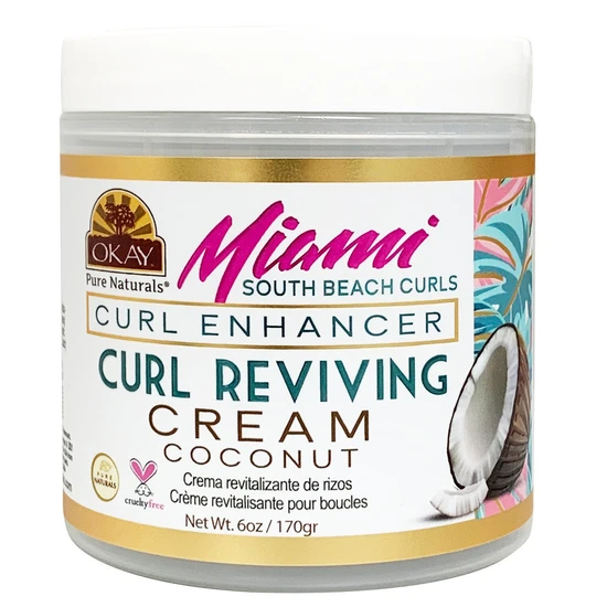 Okay Miami Curl Enhancer Coconut Curl Reviving Cream 170 g