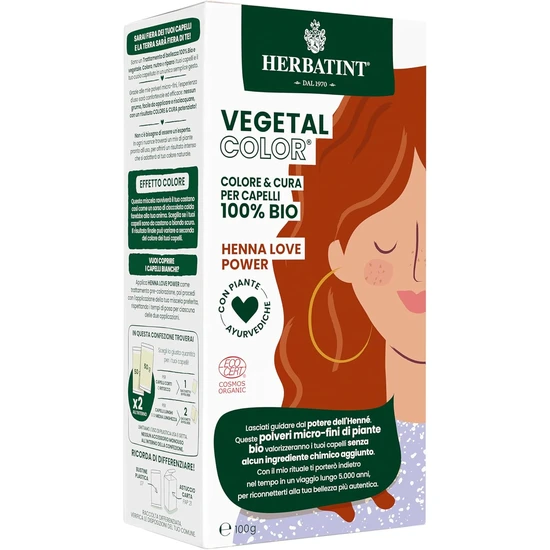Herbatint Vegetal Organic Hair Colour Henna Love Power