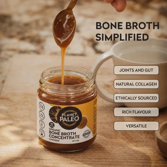 Planet Paleo Organic Chicken Bone Broth Concentrate 210g