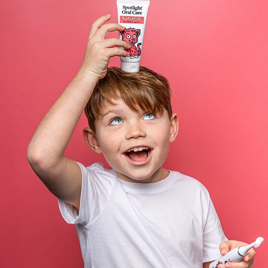 Spotlight Kids Cheetah Strawberry Toothpaste