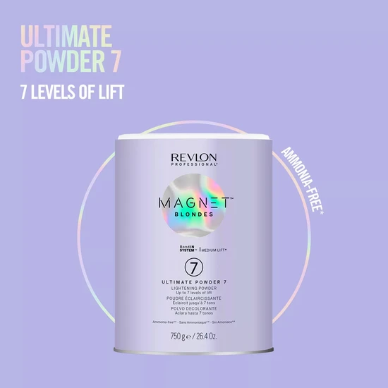 Revlon Magnet Blondes 7 Ultimate Lightening Powder Medium Lift 750 g