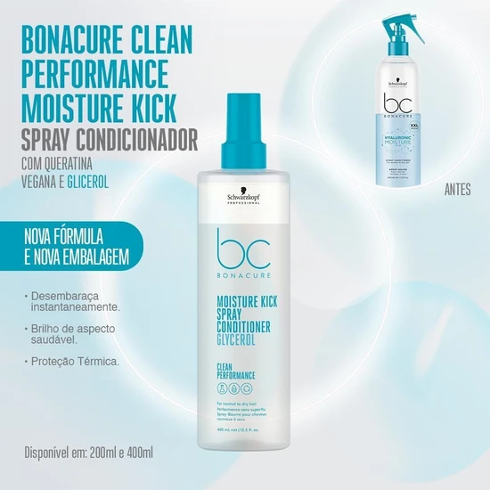 Schwarzkopf Bonacure Moisture Kick Spray Conditioner 200ml