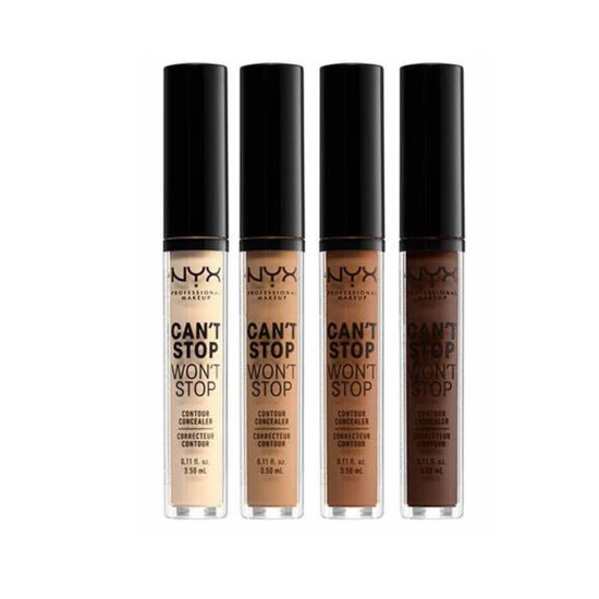 NYX Professional Makeup Can't Stop Won't Stop Contour Concealer 22.7 Deep Walnut