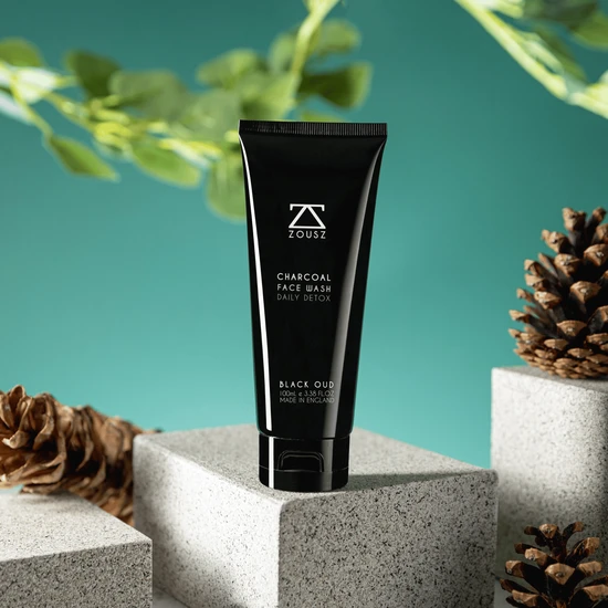 ZOUSZ Black Oud Charcoal Face Wash For Men 100ml