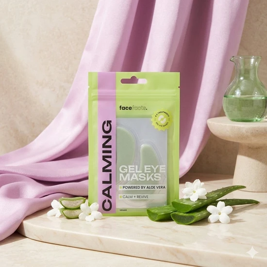 Face Facts Calming Aloe Vera Gel Eye Masks