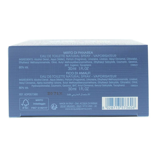 Acqua Di Parma Blu Mediterraneo Eau De Toilette 2 x 30ml