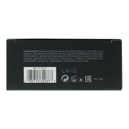 Guess Seductive Homme Noir Eau De Toilette 100ml