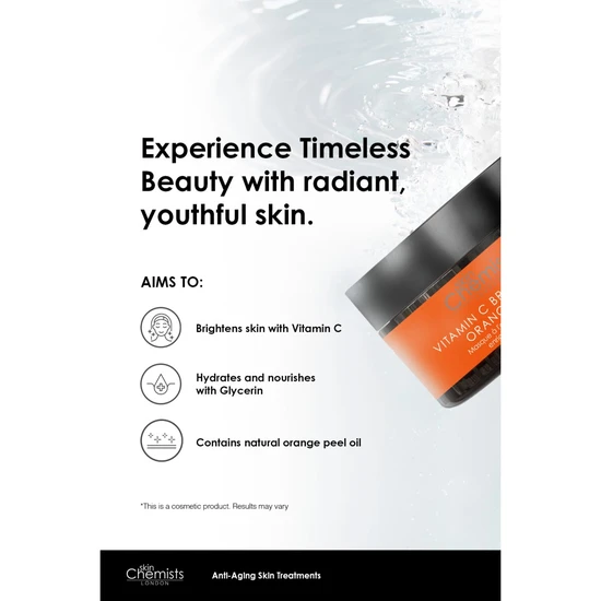 skinChemists Vitamin C Brightening Orange Mask 50ml