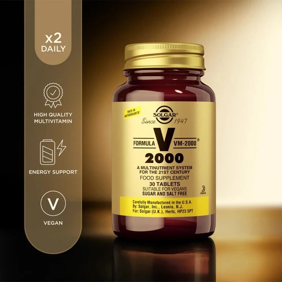 Solgar Vitamins Formula VM-2000 Tablets x30