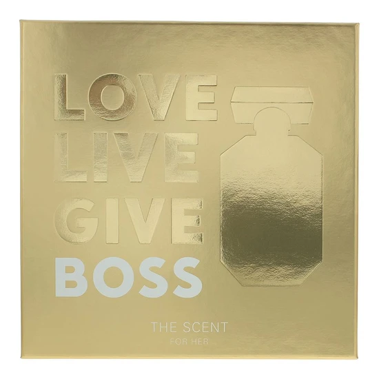 Hugo Boss The Scent For Her Gift Set 100ml Eau De Parfum + 10ml Eau De Parfum