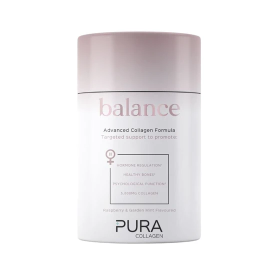 Pura Collagen Balance Advanced Female Health Formula Raspberry & Garden Mint 224g