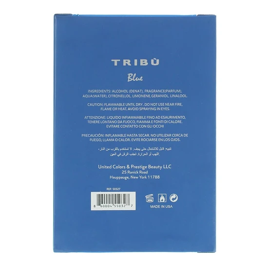 United Colors Of Benetton Tribu Blue Eau De Parfum 100ml