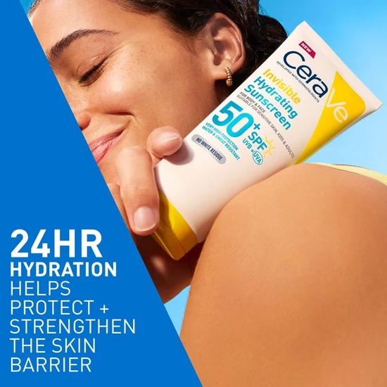 CeraVe Invisible Hydrating Sunscreen SPF 50+ 75ml