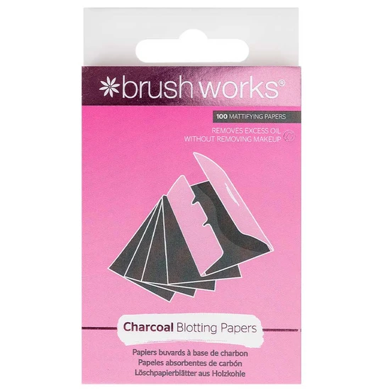 Brushworks Charcoal Blotting Papers 100 Sheets