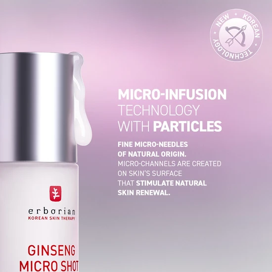 Erborian Ginseng Micro Shot Starter 0.1% Skin Refining Micro-Infused Serum 30ml