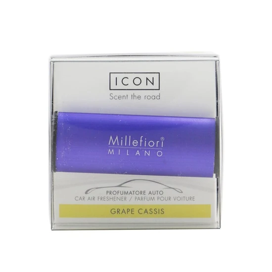 Millefiori Icon Classic Car Air Freshener Grape Cassis