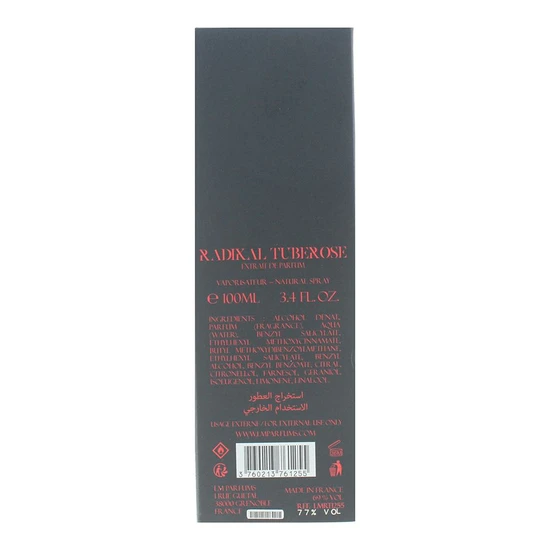 Laurent Mazzone Radikal Tuberose Extrait De Parfum 100ml