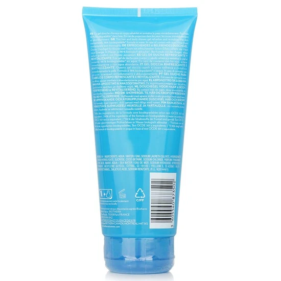 Biotherm Homme Aquafitness Instant Revitalising Shower Gel 200ml