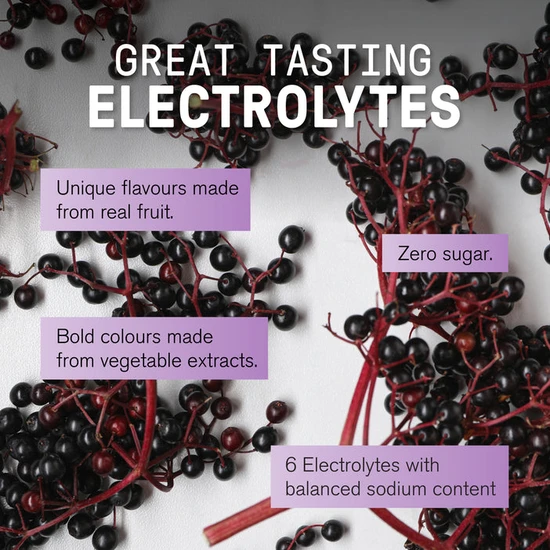Humantra Elderberry Electrolyte Powder 20 Sachets