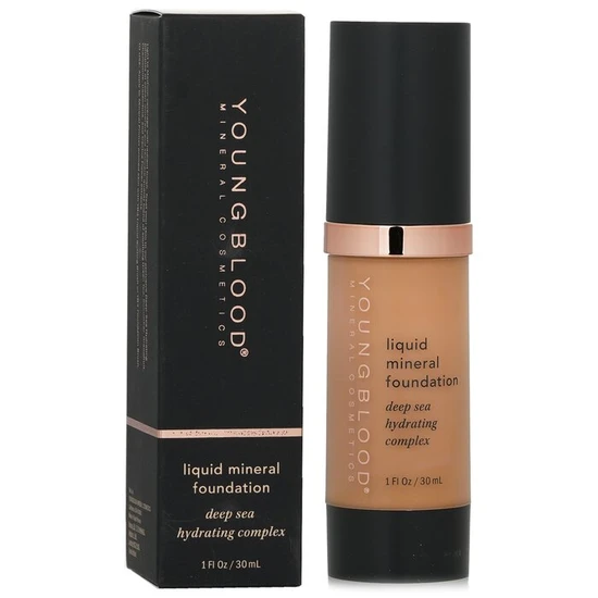 Youngblood Mineral Cosmetics Liquid Mineral Foundation Suntan