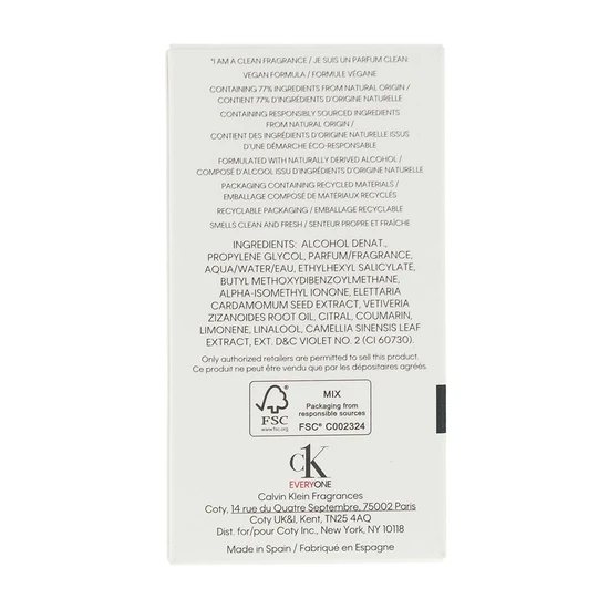 Calvin Klein CK Everyone Eau De Parfum 50ml
