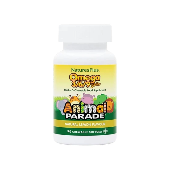 Nature's Plus Animal Parade Omega 3-6-9 Junior Softgels 90 Softgels