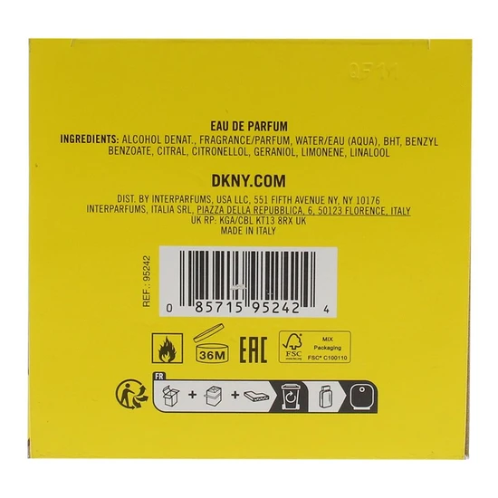 DKNY Be Delicious Ice Pop Citrus Splash Eau De Parfum 50ml