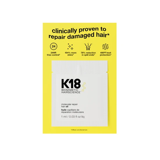 K18 Molecular Repair Hair Oil 10ml