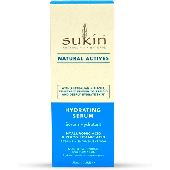 Sukin Natural Actives Hydrating Serum 25ml