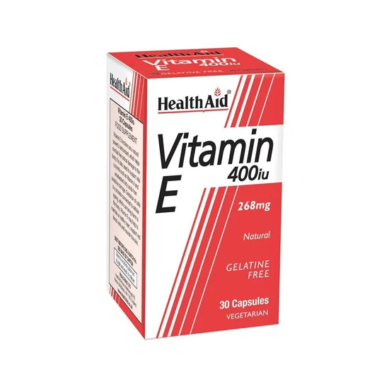 Health Aid Vitamin E 400iu Natural Vegicaps 30 Vegicaps