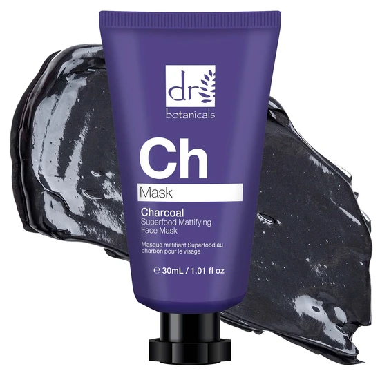 Dr Botanicals Anti-Ageing Charcoal Superfood Face Mask Duo