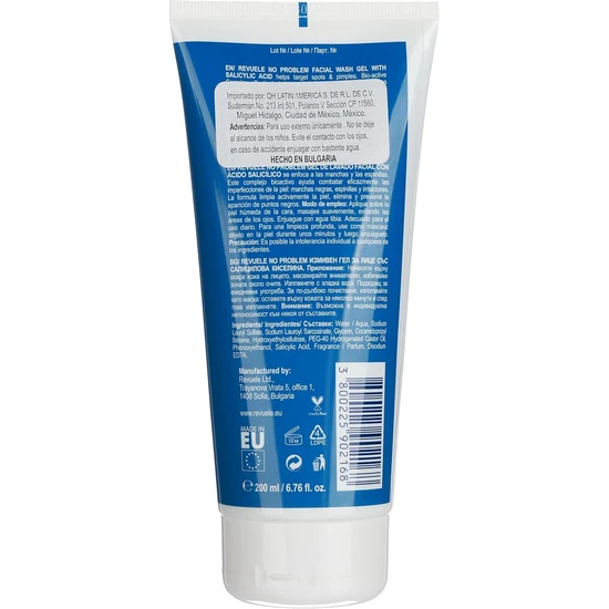 Revuele No Problem 3-In-1 Facial Wash Gel 200ml