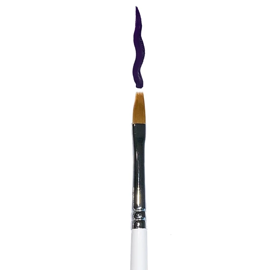 Glisten Cosmetics Flat Brush F1