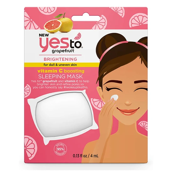 Yes To Grapefruit Vitamin C Glow Boosting Sleeping Mask 4ml