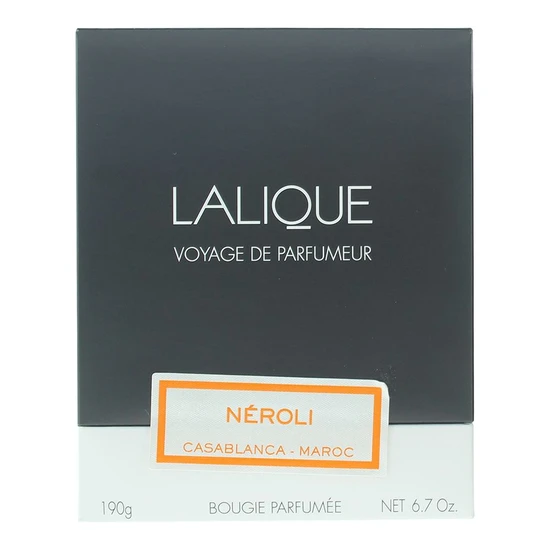 Lalique Neroli Casablanca Maroc Candle 190g