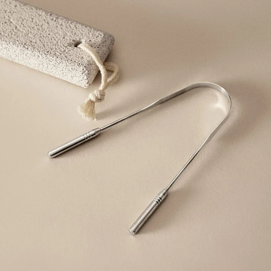 Humble Tongue Scraper Stainless Steel x1