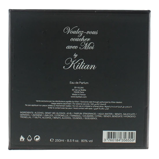 Kilian Voulez-Vous Coucher Avec Moi Carafe Eau De Parfum 250ml