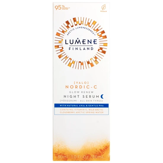 Lumene Nordic C Glow Renew Night Serum 30ml